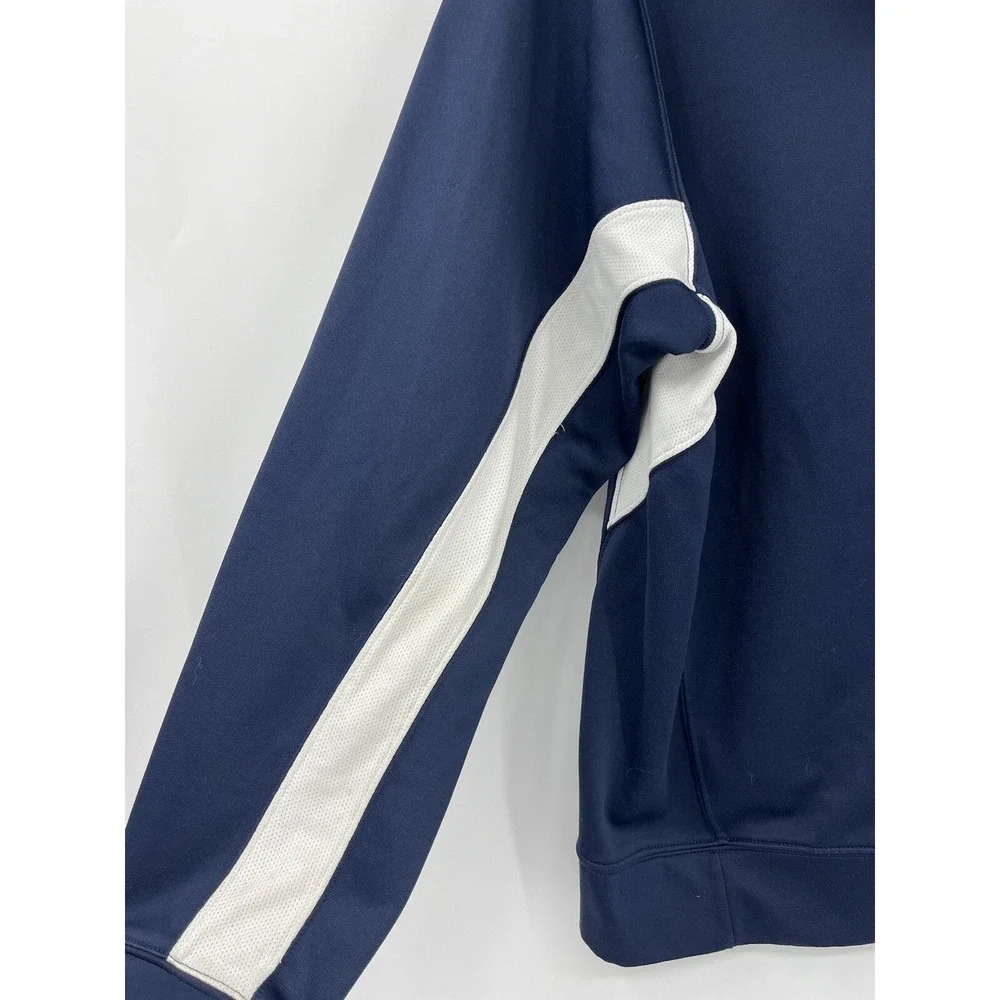 Nike Therma Fit Just Do It Hoodie Sweatshirt Men's Size Medium Navy